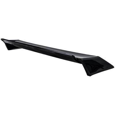 Aileron coffre M3 EVO DTM noir brillant BMW E30 1983-1994 - vue de profil - Becquet Voiture