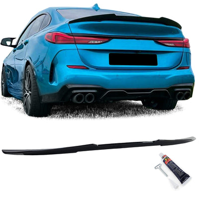 Aileron coffre noir brillant M-Competition BMW Série 2 F44 2020-2024 - vue de profil - Becquet Voiture