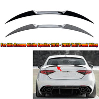 Aileron de Coffre Alfa Romeo Giulia Berline 2015-2023 - vue de face - Becquet Voiture