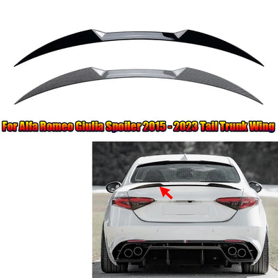 Aileron de Coffre Alfa Romeo Giulia Berline 2015-2023 - vue de face - Becquet Voiture