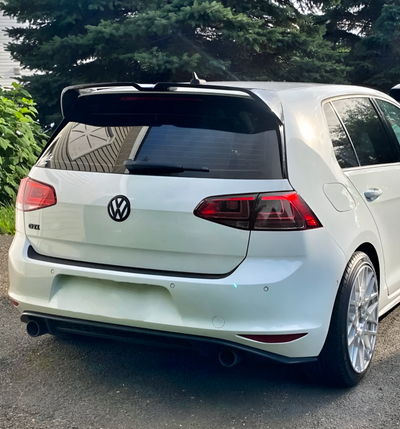Aileron De Coffre Becquet VW Golf 7 7.5 GTI GTD - vue rapprochée - Becquet Voiture