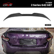 Aileron de Toit Carbone BMW Série 2 G42 G87 2022+