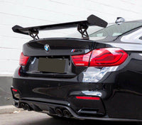 Aileron GTS Fibre Carbone BMW F80 F82 F83 - vue arrière - Becquet Voiture