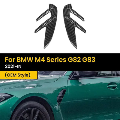 Ailes Latérales Carbone BMW M3 G80 M4 G82 2021+ - détail du montage - Becquet Voiture