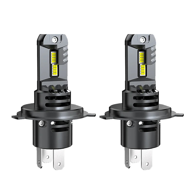 Ampoule LED H4 Canbus CSP 6500K 12V (Faisceau Hi/Lo) - détail du montage - Becquet Voiture