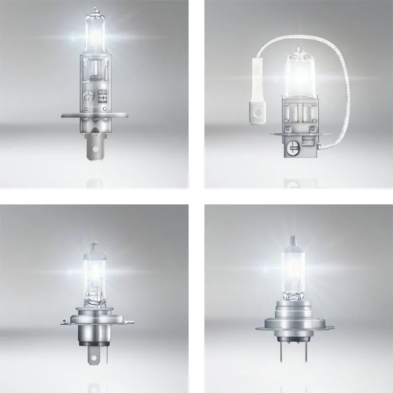 OSRAM Halogenlampen H1 H3 H4 H7 24V Lkw - Rückansicht - Becquet Voiture
