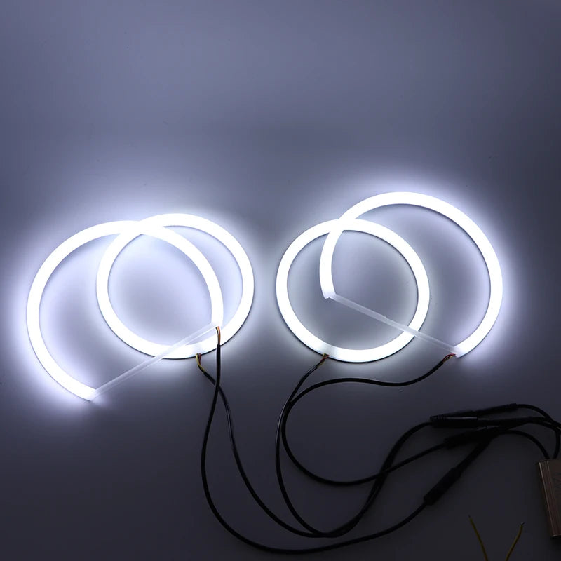Ampoules LED Angel Eyes BMW Série 3 E90 2005-2008 - packshot studio - Becquet Voiture