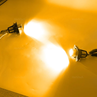 Ampoules LED Angel Eyes BMW Série 3 E90 E91 Berline Touring 2009-2011 - installé sur véhicule - Becquet Voiture