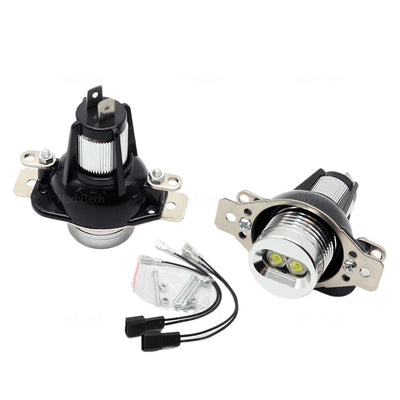Ampoules LED Angel Eyes BMW Série 3 E90 E91 Berline Touring 2009-2011 - vue arrière - Becquet Voiture