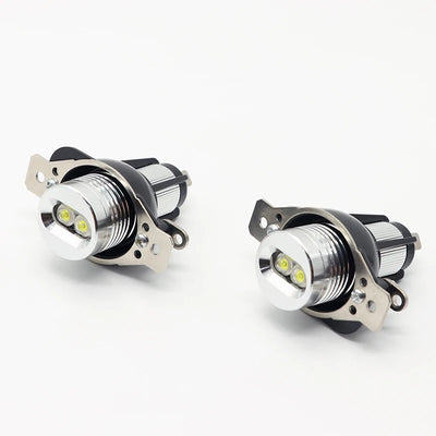 Ampoules LED Angel Eyes BMW Série 3 E90 E91 LCI 2009-2011 - packshot studio - Becquet Voiture