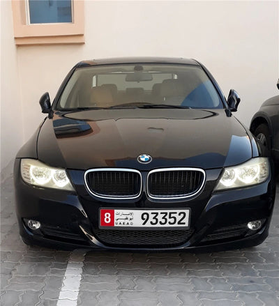 Ampoules LED Angel Eyes BMW Série 3 E90 E91 LCI 2009-2011 - vue de profil - Becquet Voiture