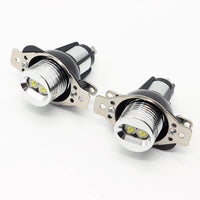 Ampoules LED Angel Eyes BMW Série 3 E90 E91 LCI 2009-2011 - vue de trois-quarts - Becquet Voiture