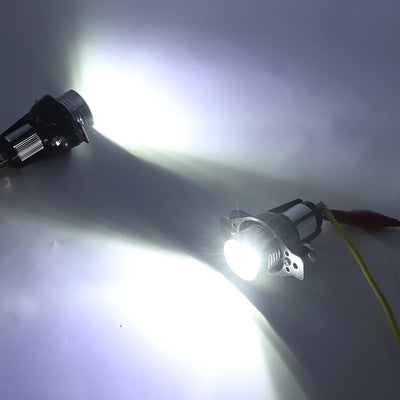 Ampoules LED Angel Eyes BMW Série 3 E90 E91 LCI 328i 335i - installé sur véhicule - Becquet Voiture