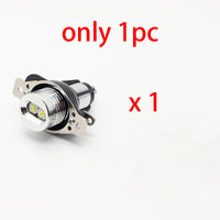 Ampoules LED Angel Eyes BMW Série 3 E90 E91 LCI 328i 335i - vue rapprochée - Becquet Voiture
