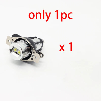 Ampoules LED Angel Eyes BMW Série 3 E90 E91 LCI 328i 335i - vue rapprochée - Becquet Voiture