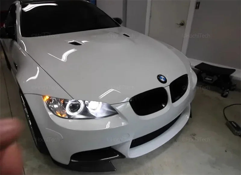 Ampoules LED Angel Eyes BMW Série 3 E90 E92 E93 M3 2008-2013 - packshot studio - Becquet Voiture