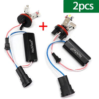 Ampoules LED Angel Eyes H8 40W BMW X5 X6 E70 E71 - détail du montage - Becquet Voiture