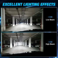 BMW LED Bulbs H1 H7 60000LM Canbus Plug & Play - studio packshot - Becquet Voiture