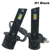 BMW LED Bulbs H1 H7 60000LM Canbus Plug & Play - top view - Becquet Voiture