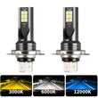 Ampoules LED BMW H4 H7 H11 12000LM 6000K Antibrouillard