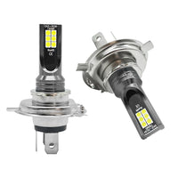Ampoules LED BMW H4 H7 H11 80W Canbus 6500K - installé sur véhicule - Becquet Voiture