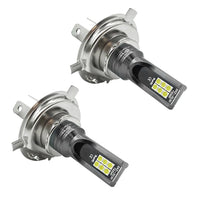 Ampoules LED BMW H4 H7 H11 80W Canbus 6500K - vue arrière - Becquet Voiture