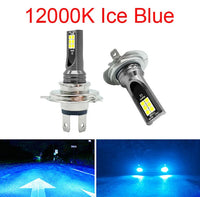 Ampoules LED BMW H4 H7 H11 80W Canbus 6500K - vue rapprochée - Becquet Voiture