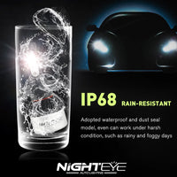 Ampoules LED BMW H7 H4 H11 72W Canbus 6500K - installé sur véhicule - Becquet Voiture