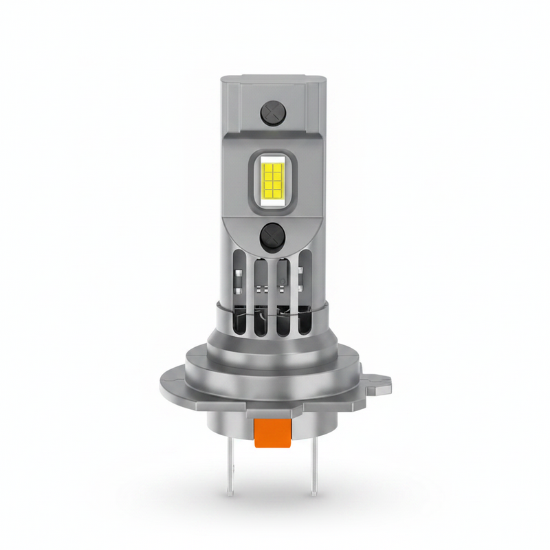 Ampoules LED H7 6000K Canbus 300W (Kit 2 Pièces) - vue de face - Becquet Voiture