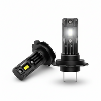 Ampoules LED H7 Canbus 6500K 35000LM 80W - vue de face - Becquet Voiture