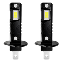 Ampoules LED H7 H1 H4 Canbus 6000K 12V (Kit Auto) - vue de dessus - Becquet Voiture