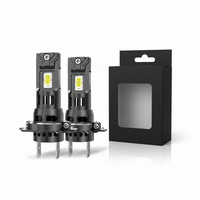 Ampoules LED H7 H1 H4 Canbus 6000K 12V (Kit Auto) - vue de face - Becquet Voiture