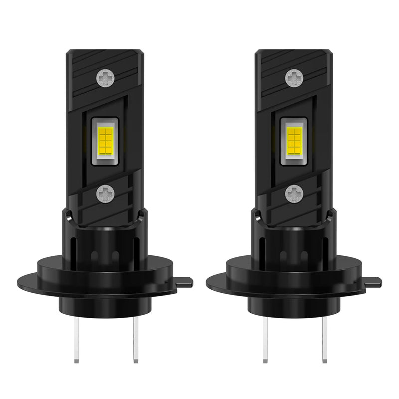 Ampoules LED H7 H1 H4 Canbus 6000K 12V (Kit Auto) - vue de profil 2 - Becquet Voiture