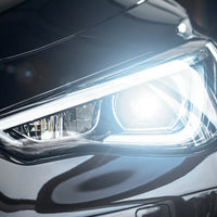 H8 H9 H11 HB3 HB4 HIR2 6000K LED Bulbs - three-quarter view - Becquet Voiture
