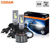 Ampoules LED OSRAM H4 H7 H8 H11 HB3 HB4 6000K 80W - vue de face 2 - Becquet Voiture