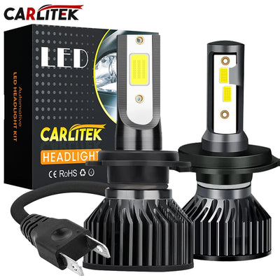 Ampoules LED Phares Auto 6000K 12V (Multi-Culots) - vue de face - Becquet Voiture