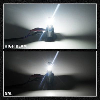 Ampoules LED Volkswagen H15 Canbus 110W DRL Golf MK7 - vue de trois-quarts - Becquet Voiture