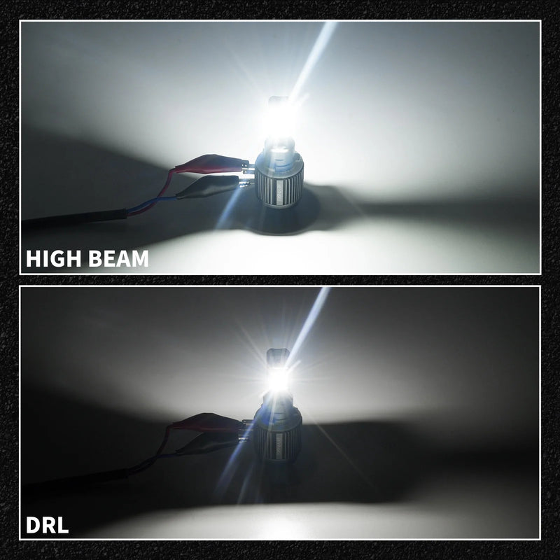 Ampoules LED Volkswagen H15 Canbus 110W DRL Golf MK7 - vue de trois-quarts - Becquet Voiture
