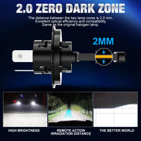 XSTORM LED-Lampen H1 H4 H7 universelles Canbus-Modul - am Fahrzeug montiert - Becquet Voiture