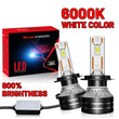 Ampoules Phares LED Canbus H4 H7 H11 H1 9005 9006 9012 Universelles