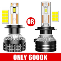 Universelle LED-Scheinwerferlampen mit Canbus H7 H4 H11 9005 9006 - Studio-Packshot - Becquet Voiture
