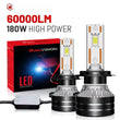 Ampoules Phares LED Canbus Universelles H7 H4 H11 9005 9006