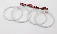 Anneaux LED Angel Eyes pour BMW Série 3 E30 Blanc 6000K - vue arrière - Becquet Voiture