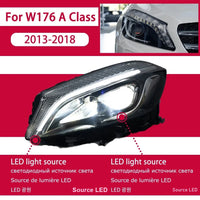 Antibrouillard LED Mercedes Classe A W176 2013-2018 - détail du montage - Becquet Voiture