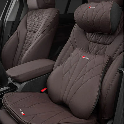 Appui-tete Memoire de Forme Audi A3 A4 A6 Q3 S Line - packshot studio - Becquet Voiture