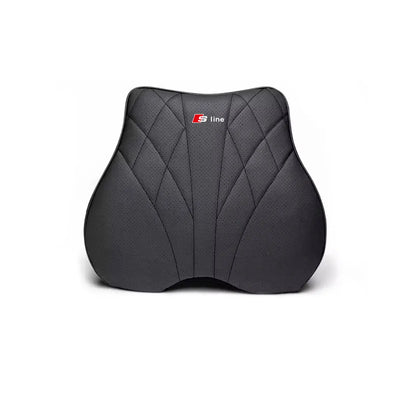 Appui-tete Memoire de Forme Audi A3 A4 A6 Q3 S Line - vue de dessus 2 - Becquet Voiture