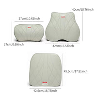 Appui-tete Memoire de Forme Audi A3 A4 A6 Q3 S Line - vue de profil - Becquet Voiture