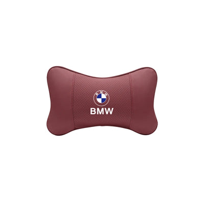 Appuie-Tête BMW en Cuir Coussin de Nuque - installé sur véhicule 2 - Becquet Voiture