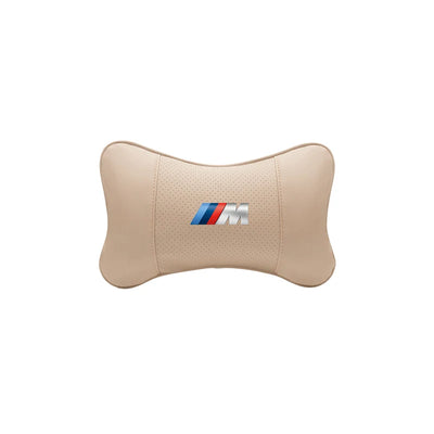 Appuie-Tête BMW en Cuir Coussin de Nuque - vue arrière 2 - Becquet Voiture