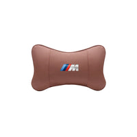 Appuie-Tête BMW en Cuir Coussin de Nuque - vue de dessus - Becquet Voiture